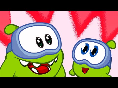 Om Nom Hikâyeleri 🌩 YENI Nibble Nom 🌋 Volkan ⚡ Programının en iyi bölümleri 💚 Komik çizgi filmler