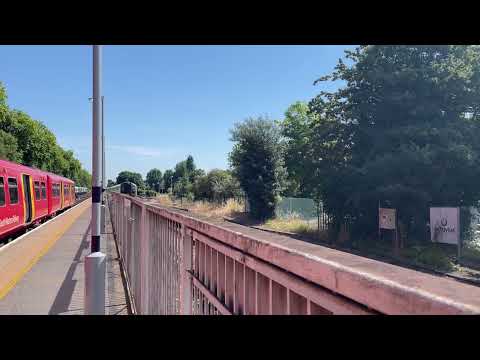 SWR 444042+444021 Passing Woking