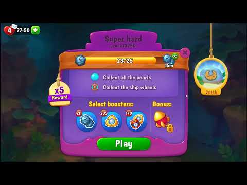 FISHDOM:  💥💥 Level 10249, 10250 Super Hard level, 10251 10252 💥💥