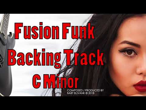 Fusion Funk Backing Track C Minor Funk Like A Boss!