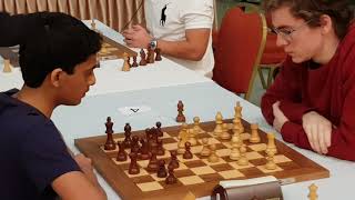 2019-02-28 GM Nihal Sarin - GM David Anton Blitz Moscow