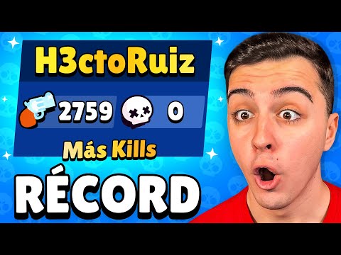 BATIENDO RECORDS MUNDIALES en BRAWL STARS 😱🔥 (increíble)