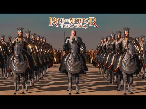 Rise Of Mordor - Thranduil Leads The Army Against Isengard - Lord Of The Rings - Cinematic Battle
