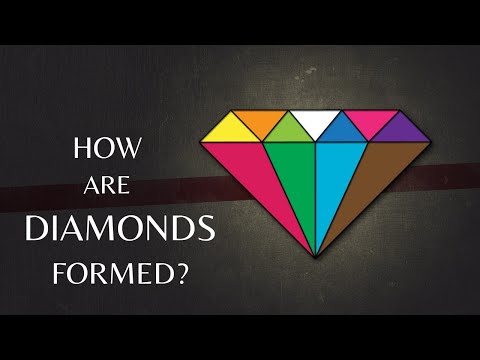 HOW ARE DIAMONDS FORMED? || DIAMOND FORMATION PROCESS || FORMATION FROM COAL TO DIAMOND