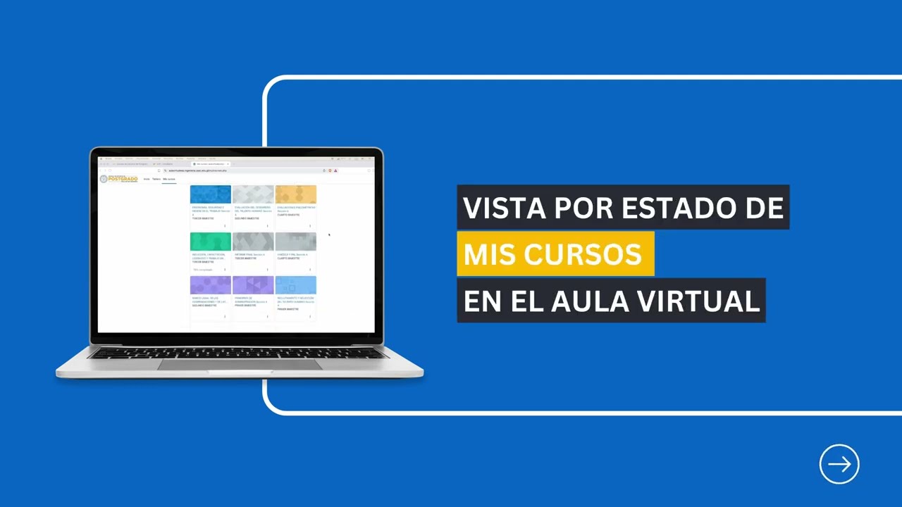 Vista por estado de mis cursos
