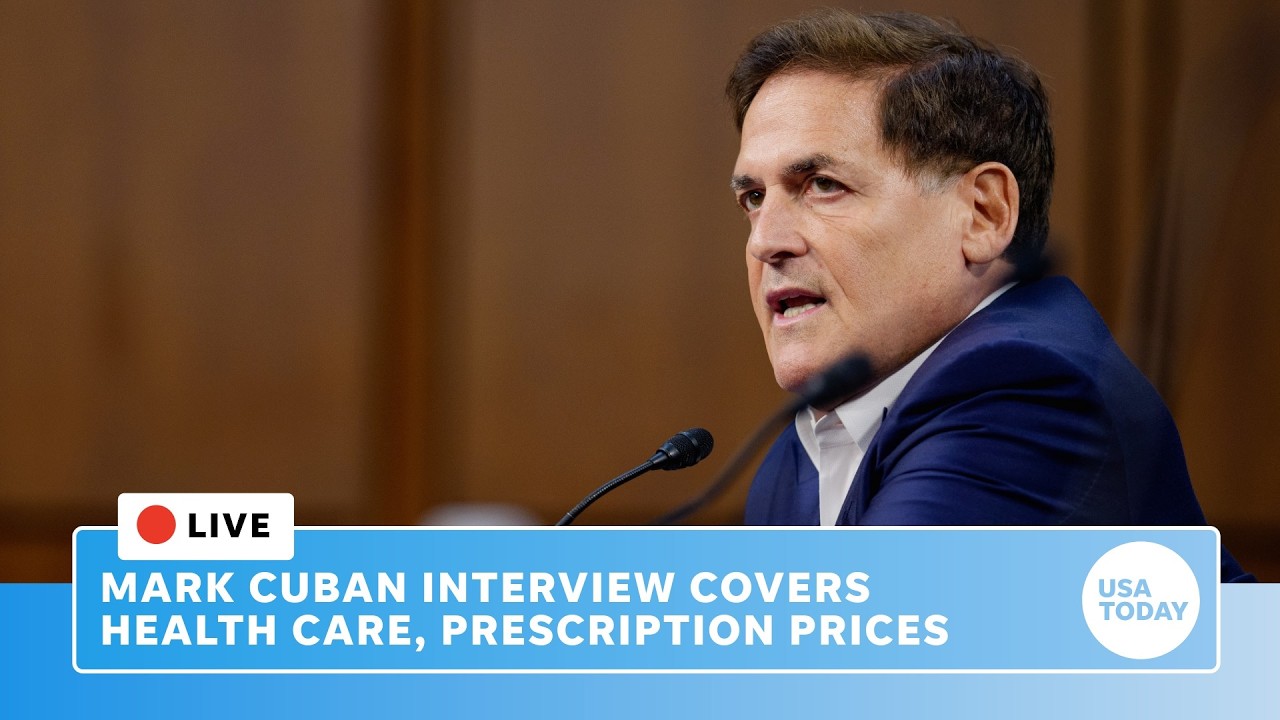 Live: Mark Cuban talks the future of health care, prescriptions prices in Reuters interview