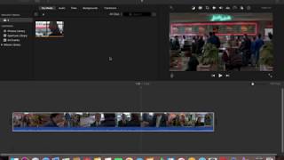 HOW TO MUTE A CLIP in iMovie