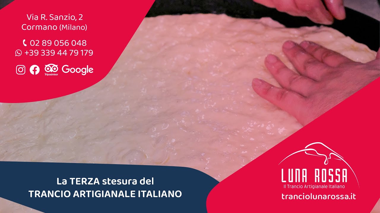 La terza stesura del Trancio di Luna Rossa 🍕