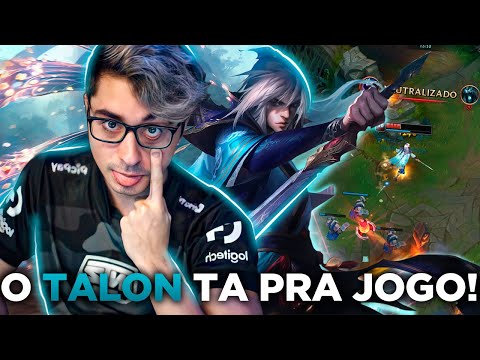 FINALMENTE BOTEI O TALON DO CRAQUE PRA JOGO!