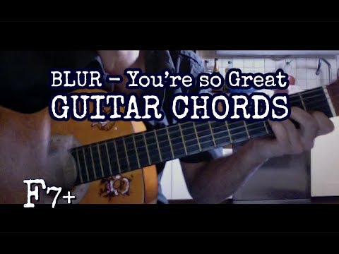 You're So Great - Blur