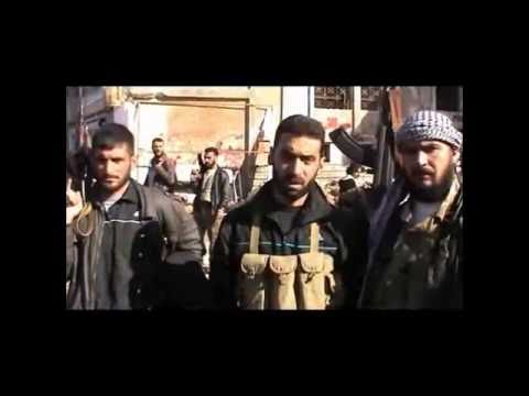 برومو للرائد أحمد بحبوح قائد المجلس العسكري في الرستن في ريف حمص