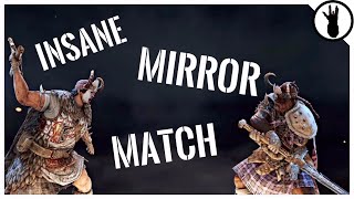 INSANE Mirror Match - Master Rank Highlander Duels - For Honor