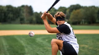 Can I Hit a Homerun BLINDFOLDED?