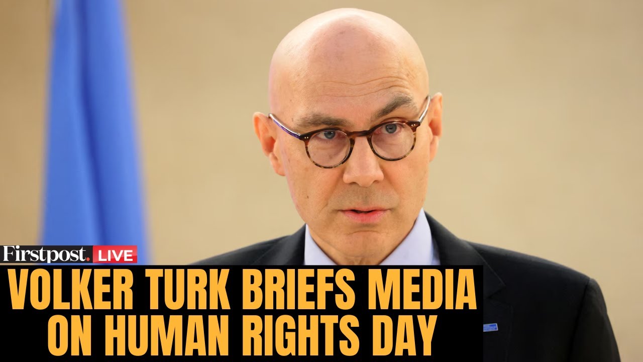 LIVE: UN High Commissioner for Human Rights Volker Turk Briefs Media on Human Rights Day | N18G