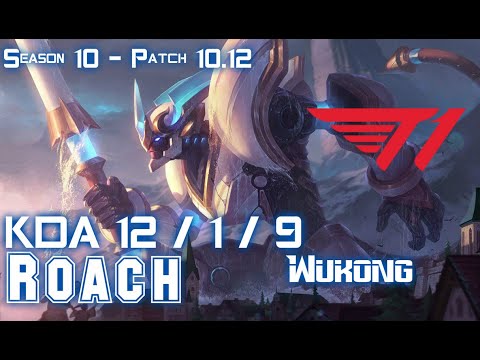 T1 Roach WUKONG vs HECARIM Top - Patch 10.12 KR Ranked