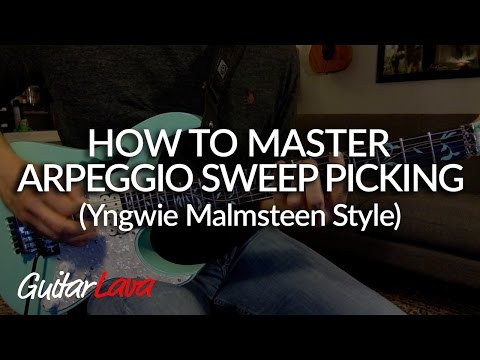 How to Master Sweep Picking Arpeggios Like Yngwie Malmsteen