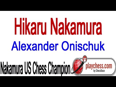 ♚ Hikaru Nakamura vs Alexander Onischuk, Round 11 ☆ US Chess Championship 2015