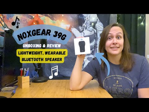 The Best Wearable Bluetooth Speaker for Running - Noxgear 39g Unboxing & Review