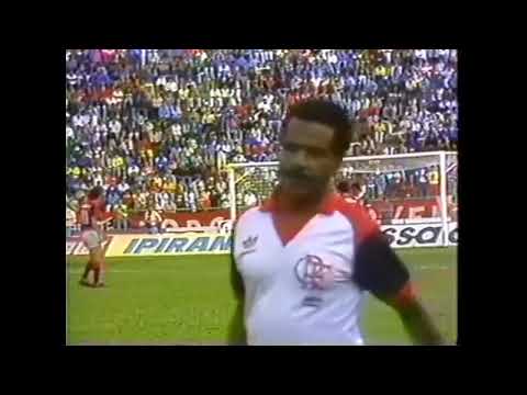 GUARANI 1 X 5 FLAMENGO 1988 CAMPEONATO BRASILEIRO