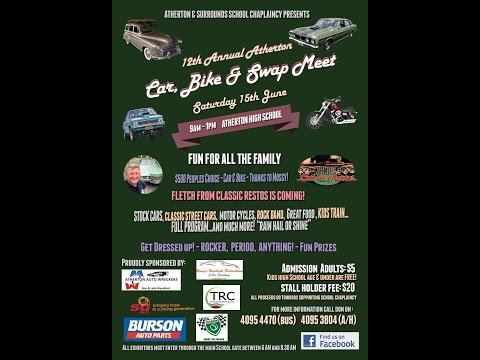Car, Bike & Swap Meet Atherton