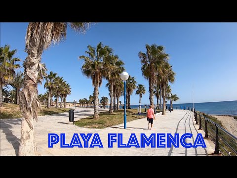 Playa Flamenca, Orihuela Costa, Spain. Walking Tour featuring Playa Cala Estaca & Playa Cala Mosca🇪🇸