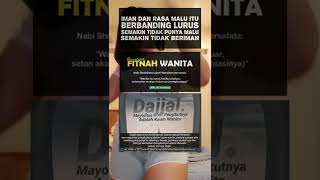 Download lagu STORY WA DAKWAH 30 DETIK || FITNAH WANITA AKHIR ZAMAN...!!! mp3