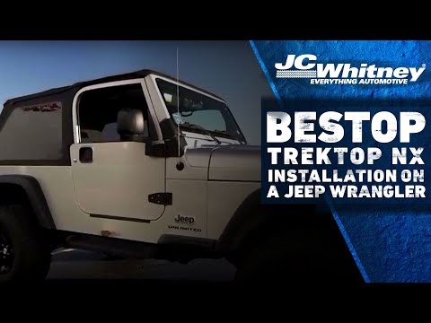 Bestop Trektop NX installation on a Jeep Wrangler