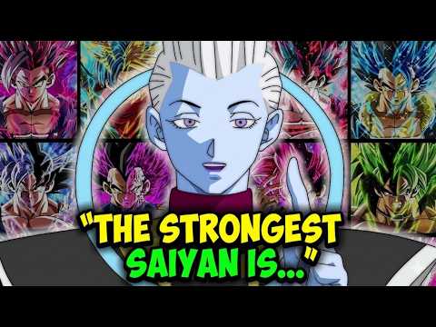 WHIS REVEALS THE 12 STRONGEST SAIYANS AND THE LIST IS SHOCKING! Goku is...