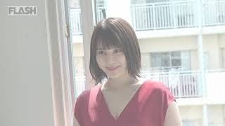 北乃きい　30歳で初のショートカットグラビア　週刊FLASH1627号