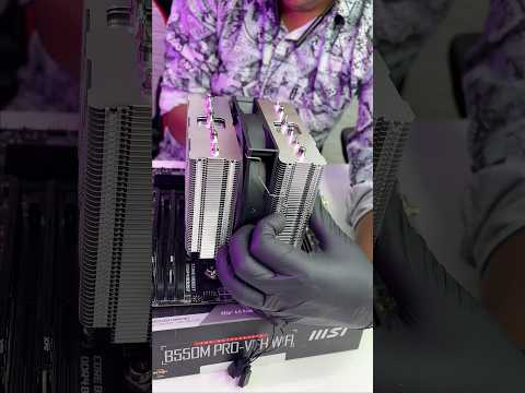 CPU Cooler installation #shorts