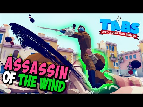 Assassin of The Wind (RPG TABS Unit) vs Every Unit - TABS MODS GAMEPLAY