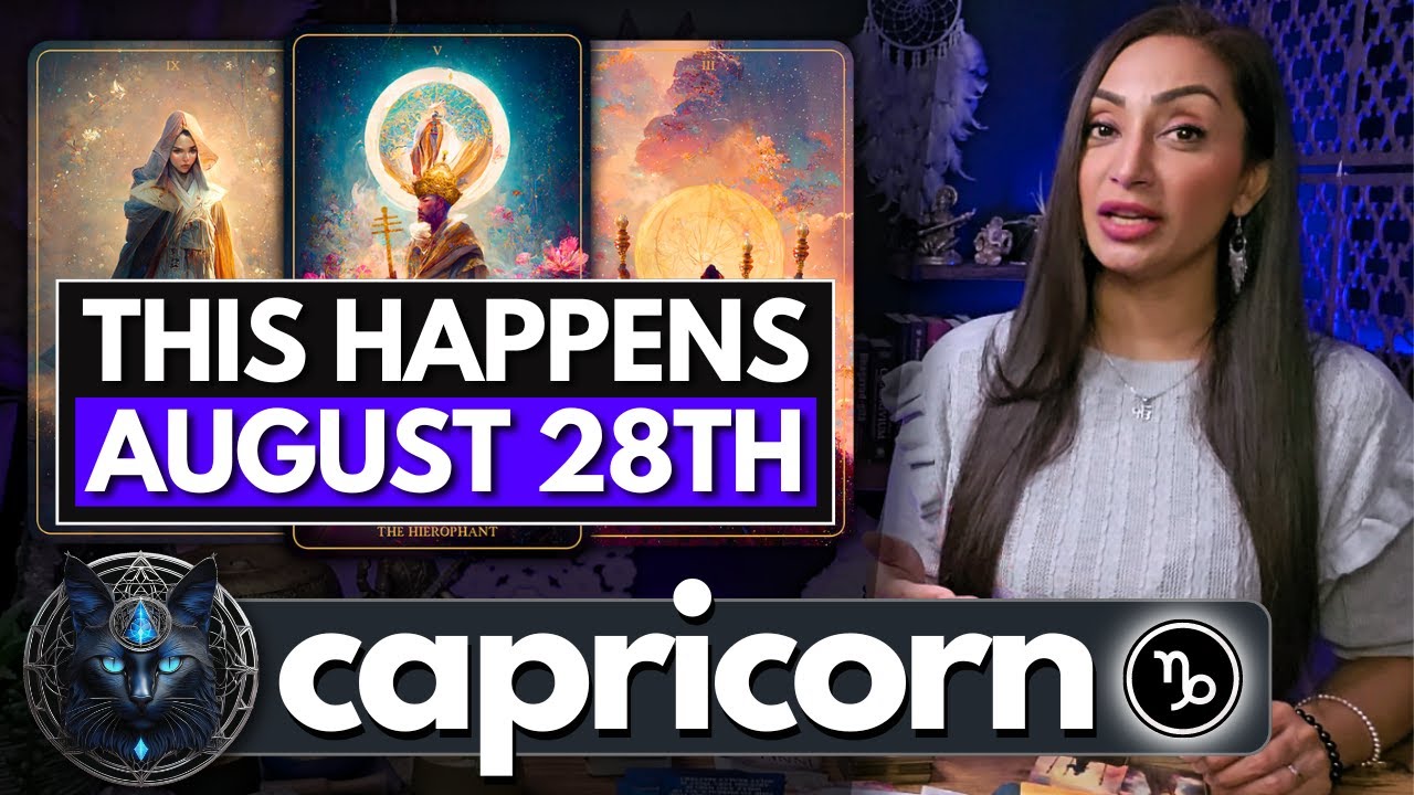 CAPRICORN ♑︎ "Your World Is Going To Shift From This!" 🐞 Capricorn Sign ☾₊‧⁺˖⋆