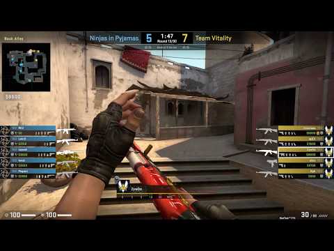 CS:GO POV Demo Vitality ZywOo (32/18) vs NiP (de_mirage)