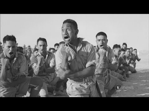 Who were those men in the Maori Battalion haka?