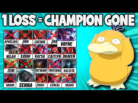 I Attempted The Hardest Challenge In League of Legends (Nuzlocke)