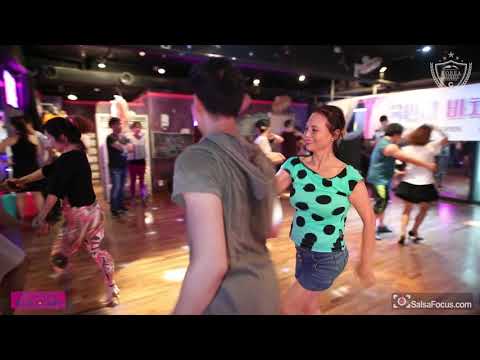 Yota & 엔젤 Salsa - International Korea Bachata Fiesta in Naomi