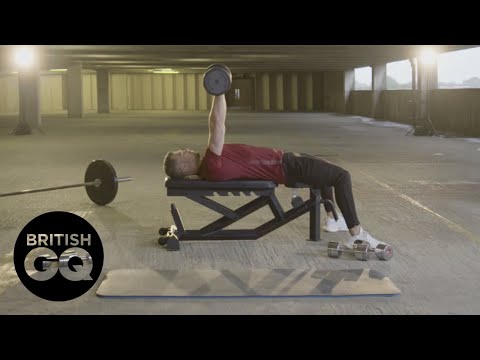 The chest and tricep workout for building definition in 20 minutes | British GQ