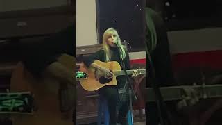 Jan singing the end of her song SLOW BURNIN FIRE, cut by George Jones and Tammy Wynette