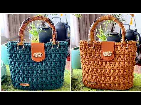 🔥Crochet Bag With a🌟 New Easy and Wonderful Design