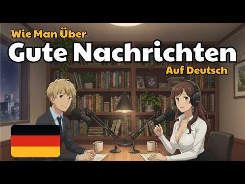 Wie man gute Nachrichten auf Deutsch teilt | Deutsch Konversationspraxis