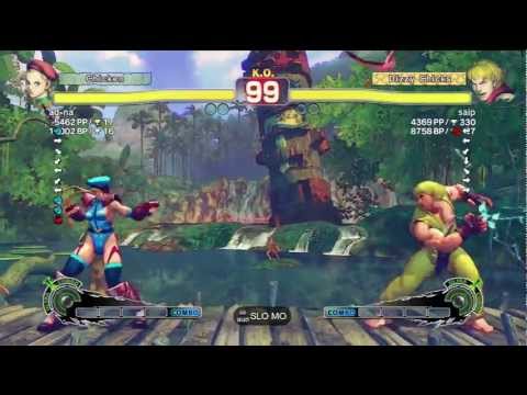 SSF4 AE: ad-na (Cammy) vs saip (Ken)