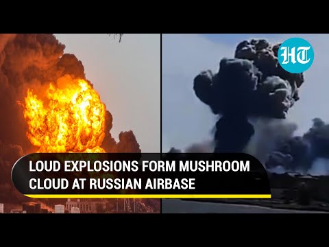 Mehrere Explosionen auf russischem Luftwaffenstützpunkt auf der annektierten Krim; Moskau sagt: „...