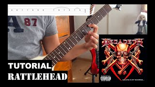 Como tocar Rattlehead de Megadeth en guitarra
