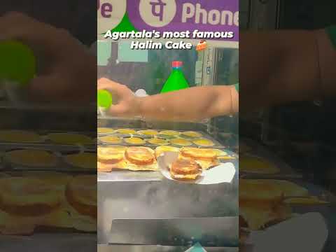 Agartala's most famous HALIM🤤CAKE🍰#youtubeshorts