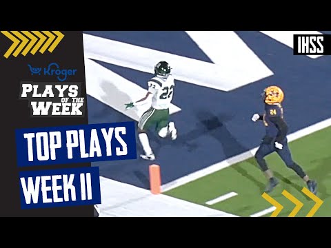 2023 North Texas Area High School Football Plays of The Week: Week 11