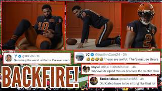 Bears Fans ARE PISSED! Jersey Reveal INSTANT BACKFIRE! Caleb Williams ZEST-MAXXING GOES LEFT!