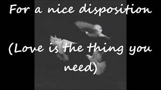 Jackson 5  - Love Is The Thing You Need Lyrics