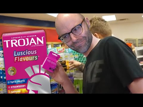 Northernlion's first condom purchase