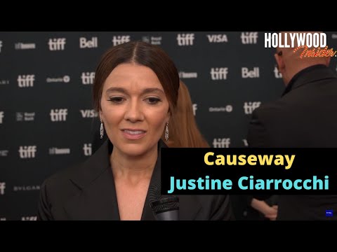 Justine Ciarrocchi | Red Carpet Revelations at World Premiere of 'Causeway'