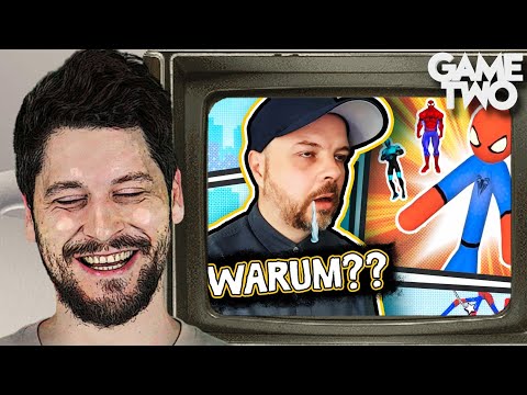 Das lustigste Video im Internet? Mon reaction auf Trants Spider-Man-Rope-Hero GameTwo Beitrag